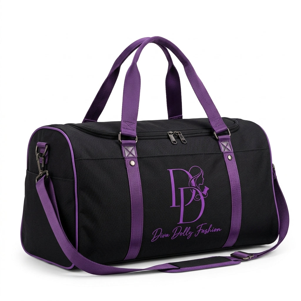 Duffel bag gold fashion
